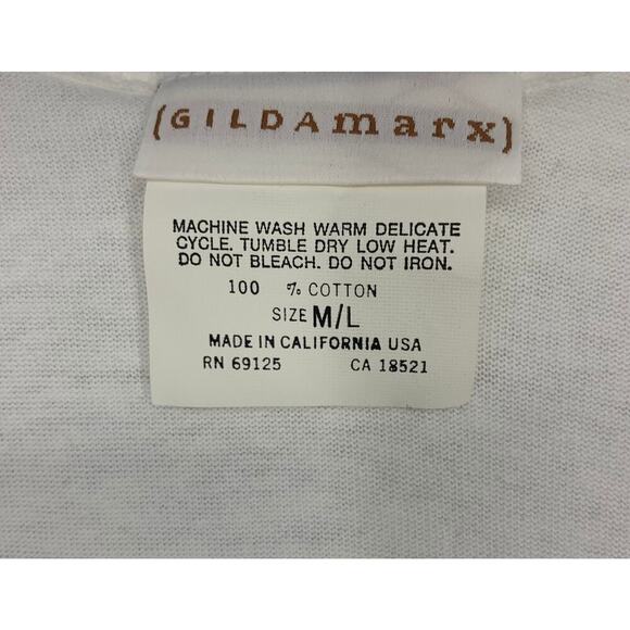 Vintage 1980's Gilda Marx Sz M/L Exercise Jazzercise Tank Top Women Are Great - Picture 4 of 6